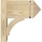 Ekena Millwork Thorton Arts & Crafts Rough Sawn Outlooker, Douglas Fir, 8"W x 14"D x 14"H OUT08X14X14THR03RDF - alternate 4